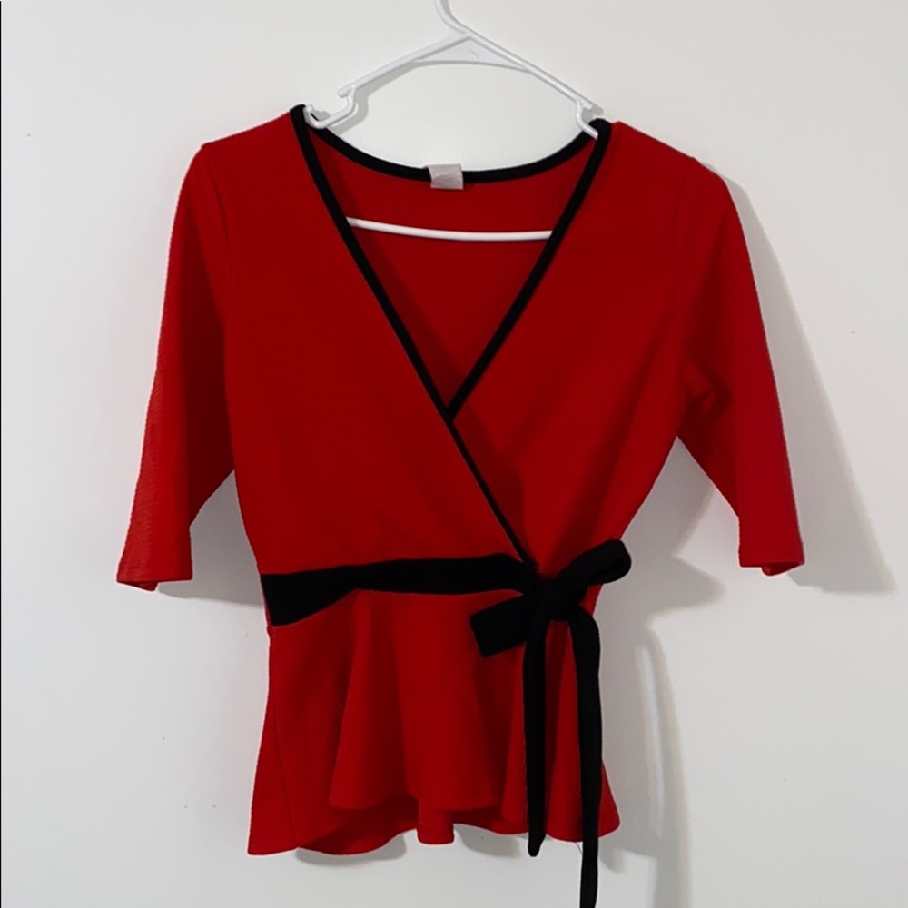 Red Blouse